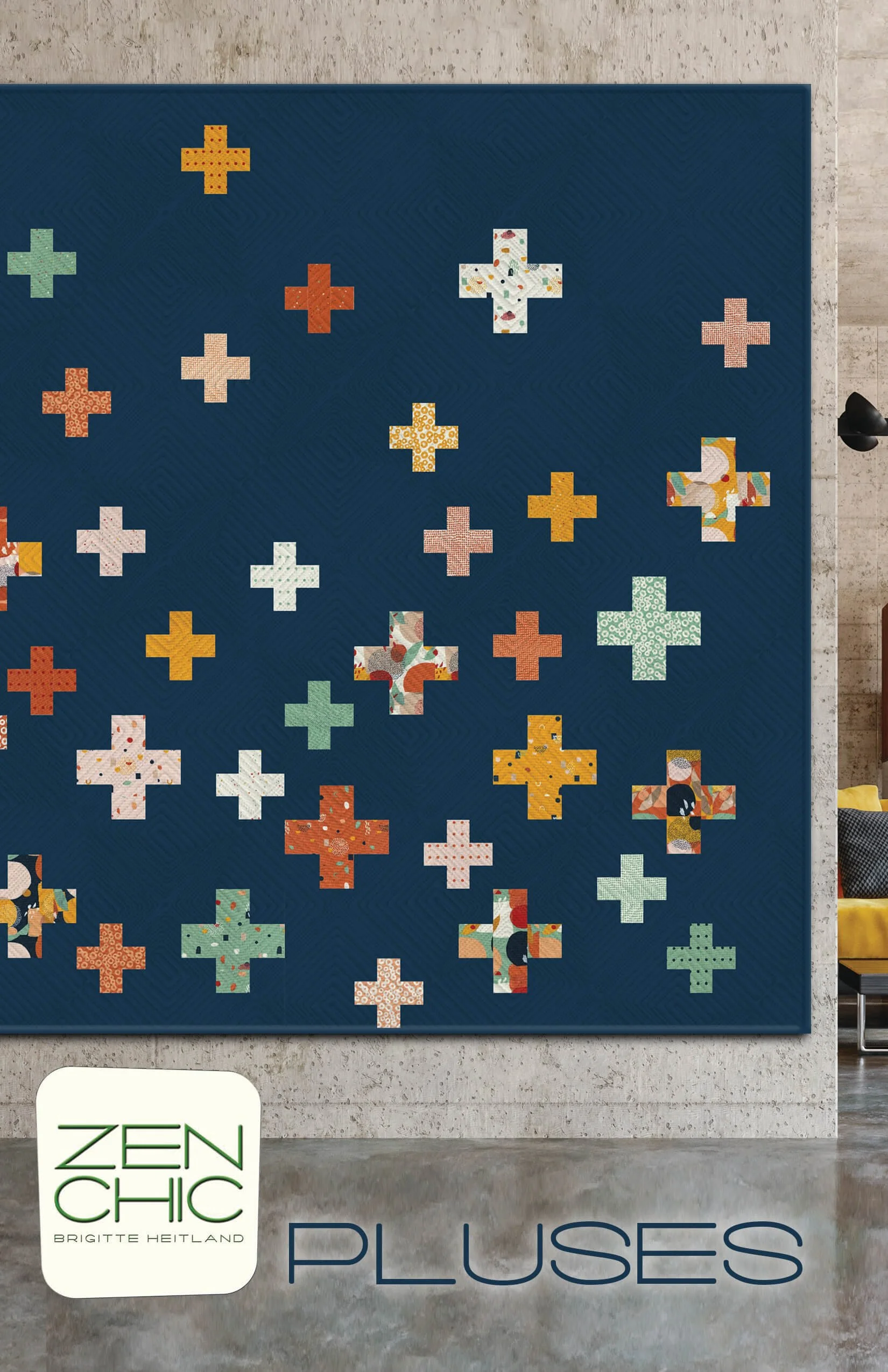 Moda Blockheads 4, Block 9 “Cross my Mind” by Zen Chic
